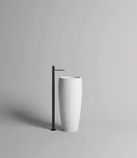 Напольная раковина Salini Armonia 03 S-Sense 130113GRH 47см RAL снаружи